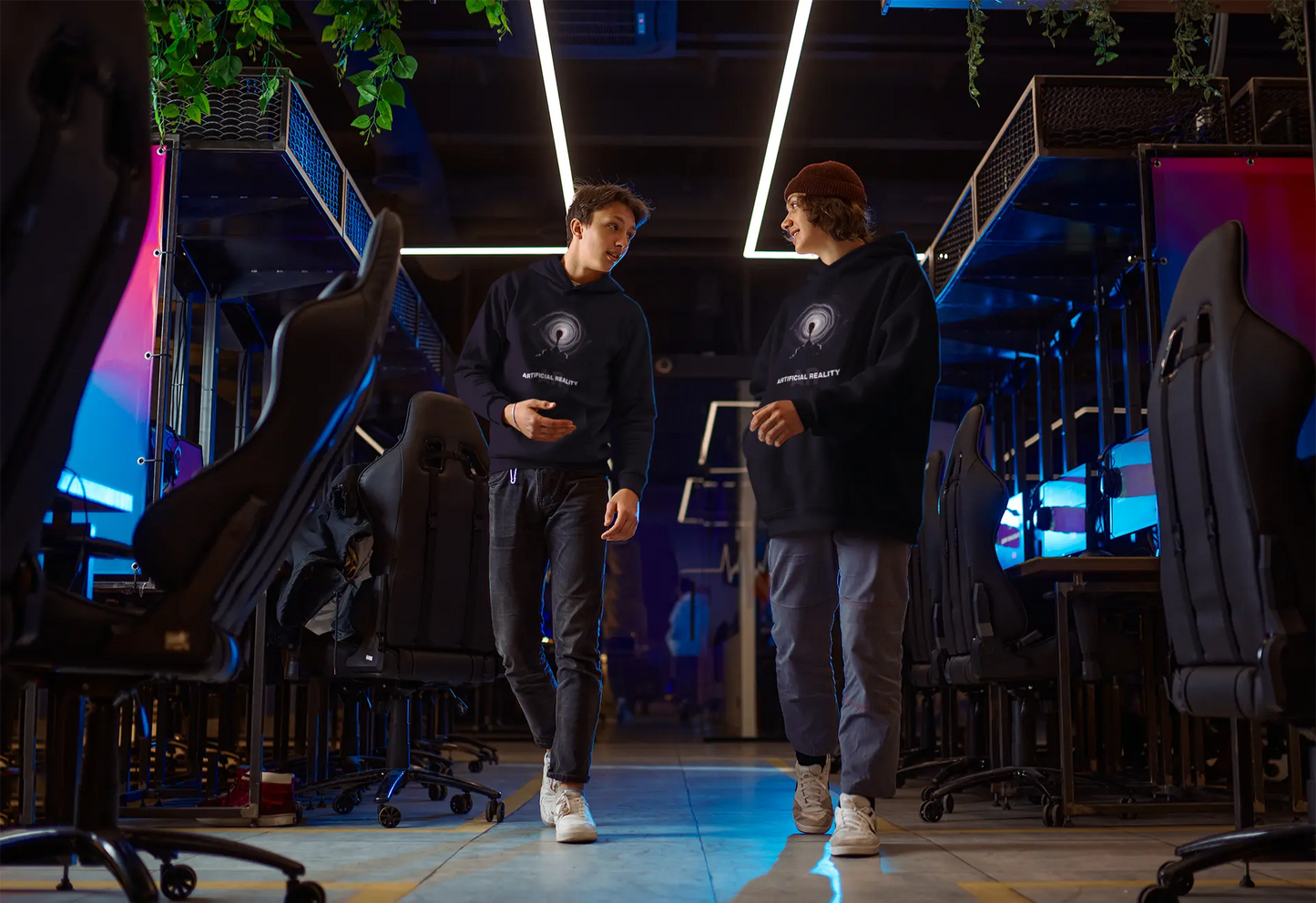 Artificial Reality Premium Unisex Hoodie