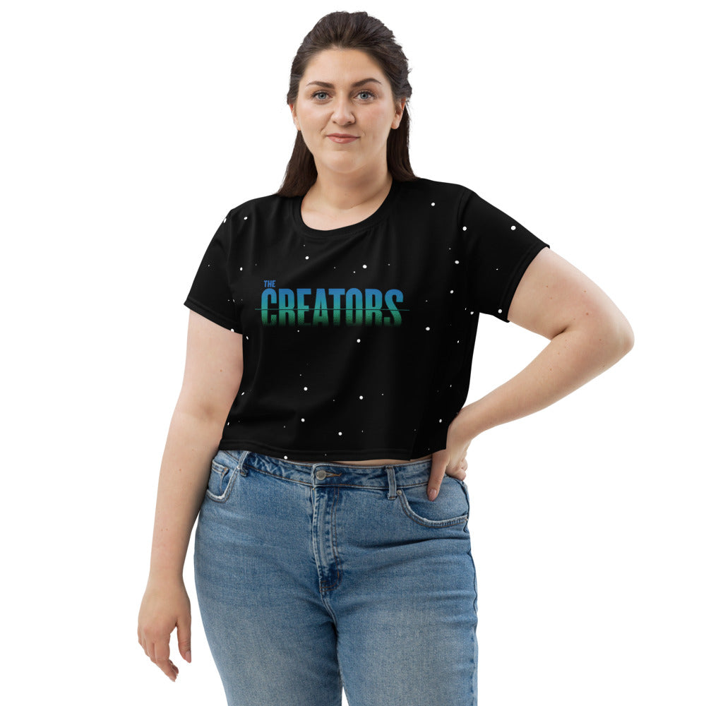 The Creators "Stars" Premium Crop Tee