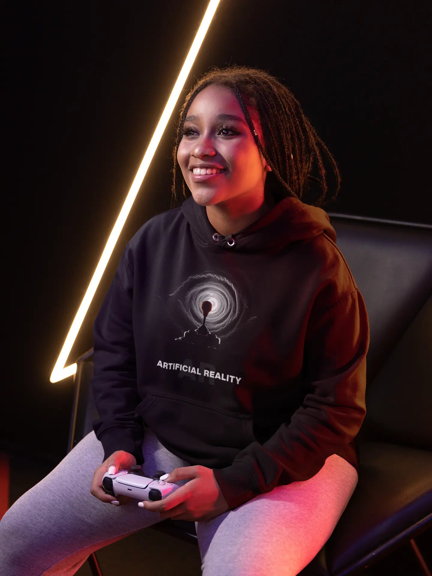 Artificial Reality Premium Unisex Hoodie