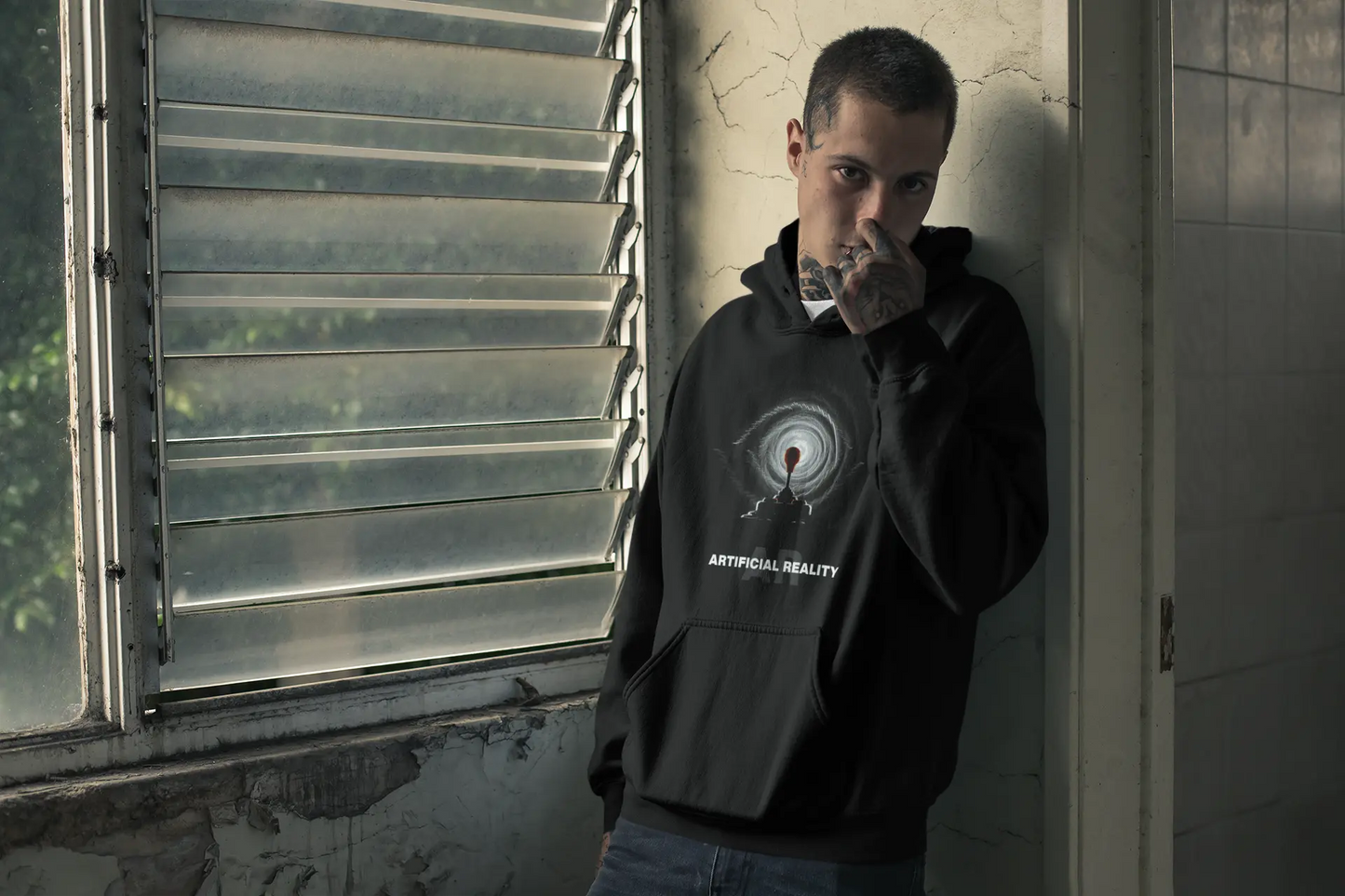 Artificial Reality Premium Unisex Hoodie