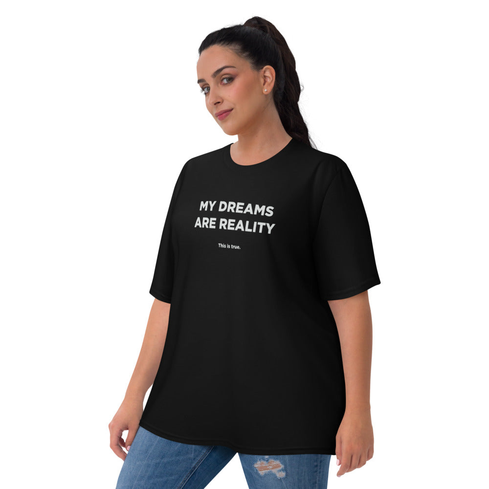 Dreams Into Reality Premium Women's T-shirt