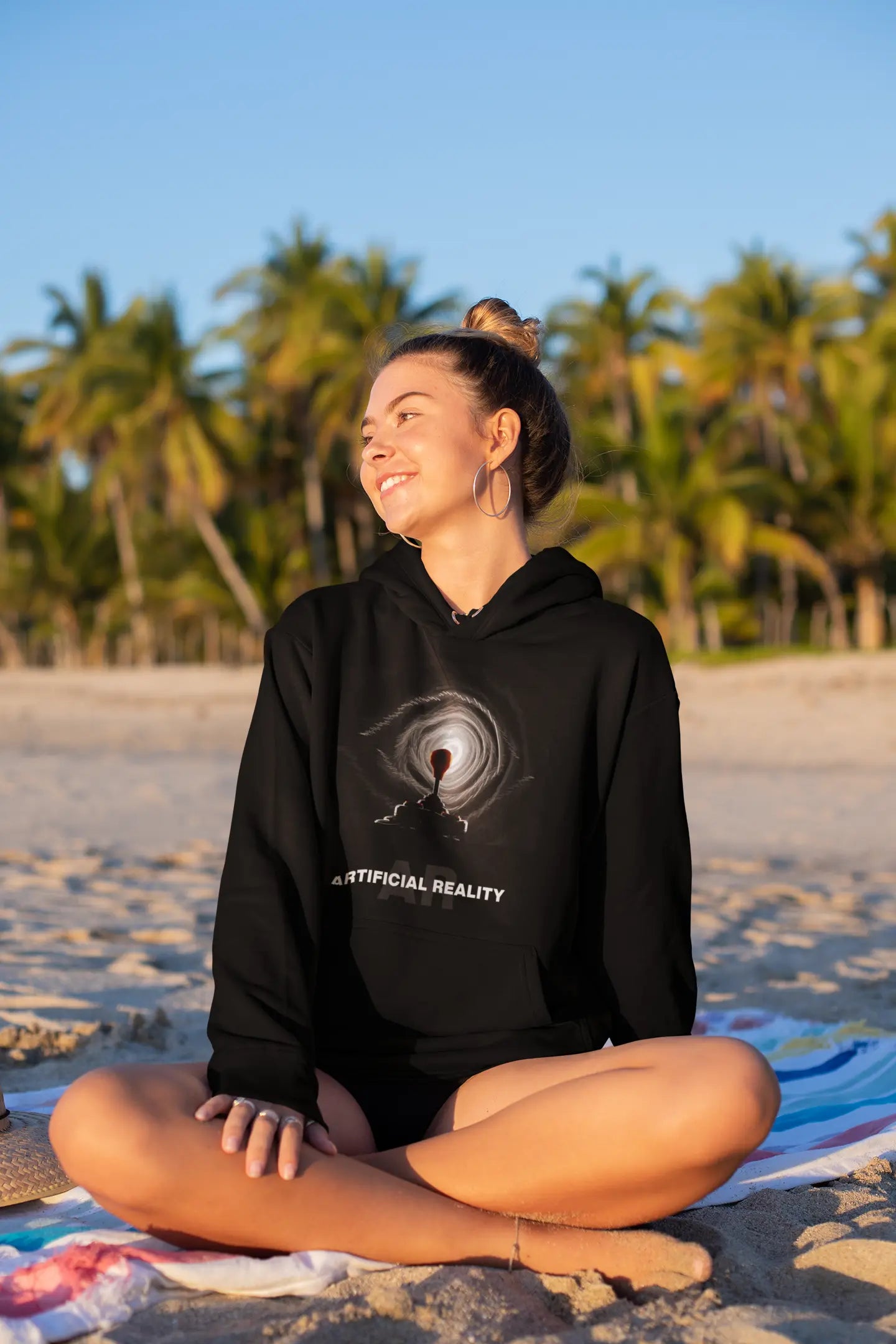 Artificial Reality Premium Unisex Hoodie