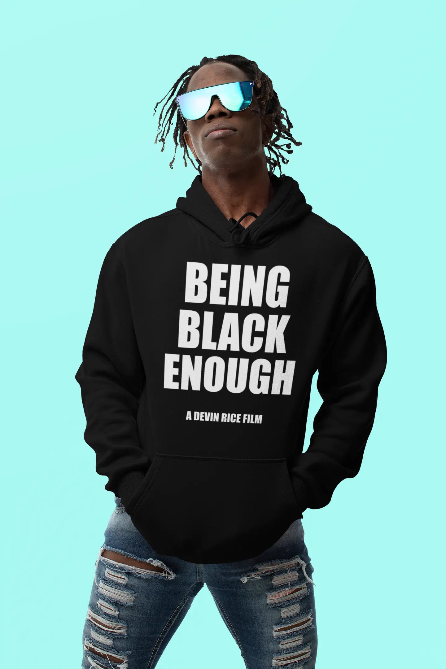 Being Black Enough Unisex Hoodie