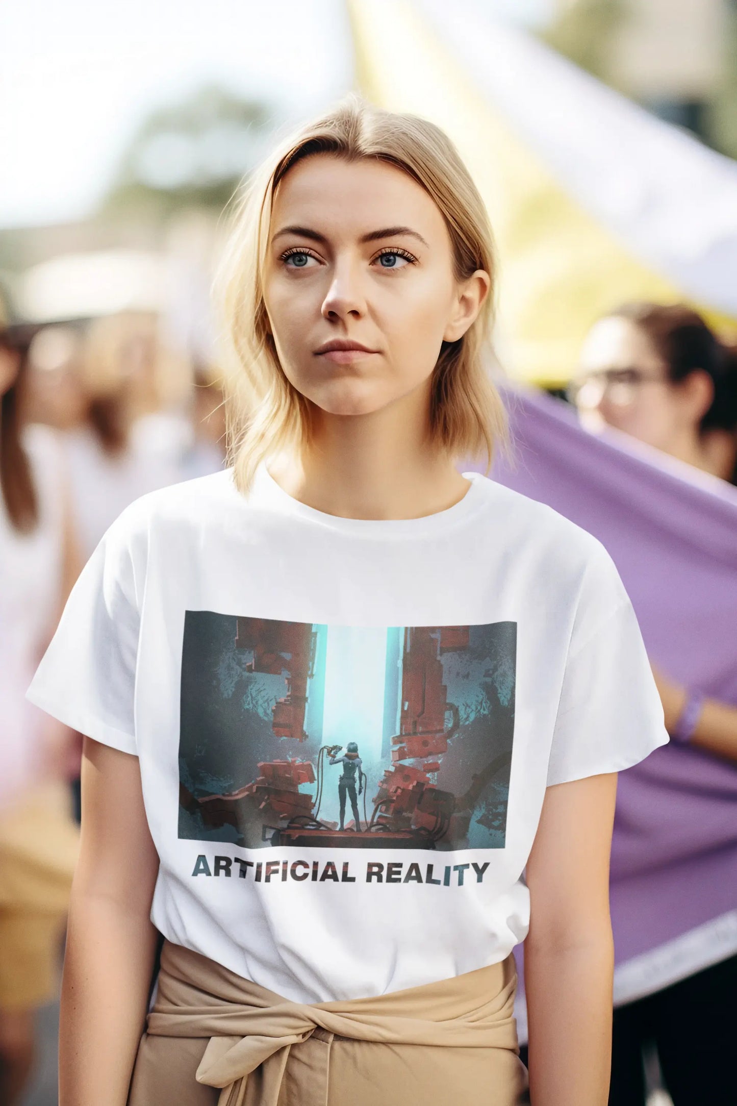 Artificial Reality "Book One" Unisex T-shirt