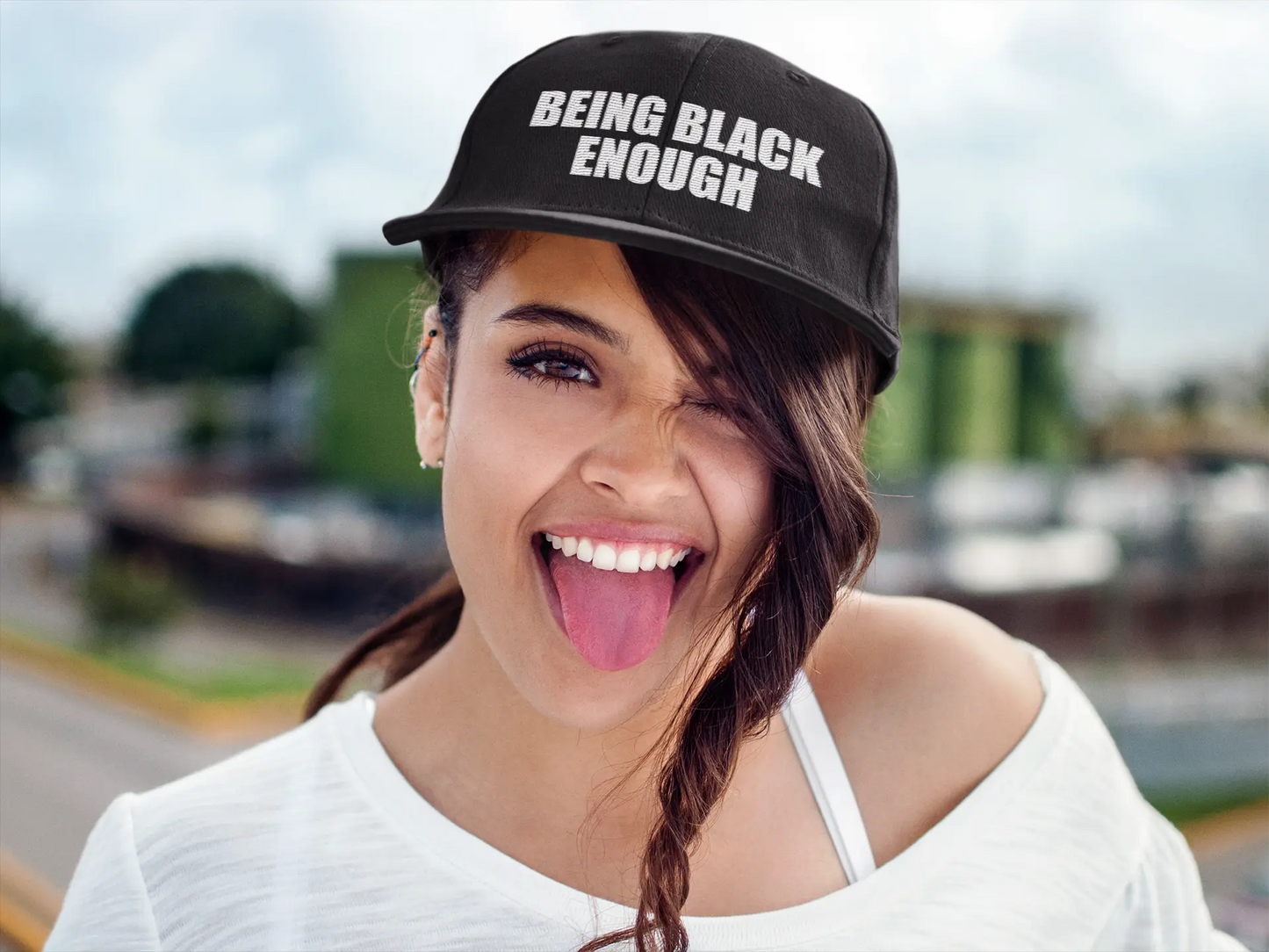 Being Black Enough Snapback